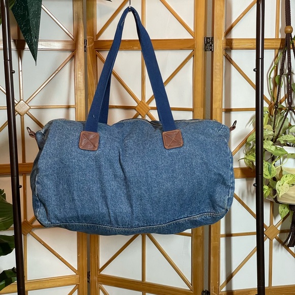 Vintage Faded Flory Denim Duffel - Picture 2 of 3